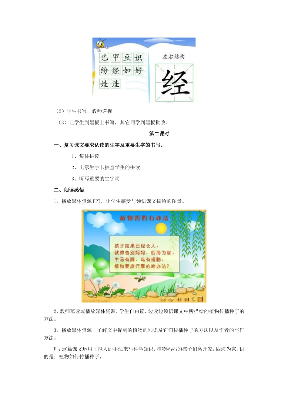 植物妈妈有办法教案 (2)_第3页