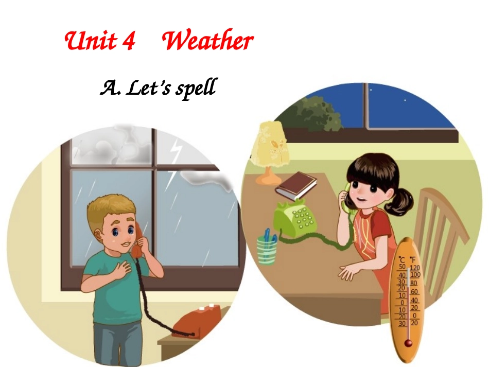Unit3-Weather-A-lets-spell_第1页
