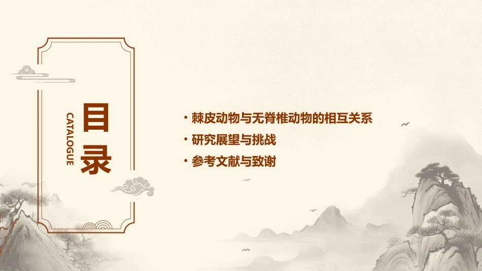 棘皮动物起源无脊椎动物课件_第3页
