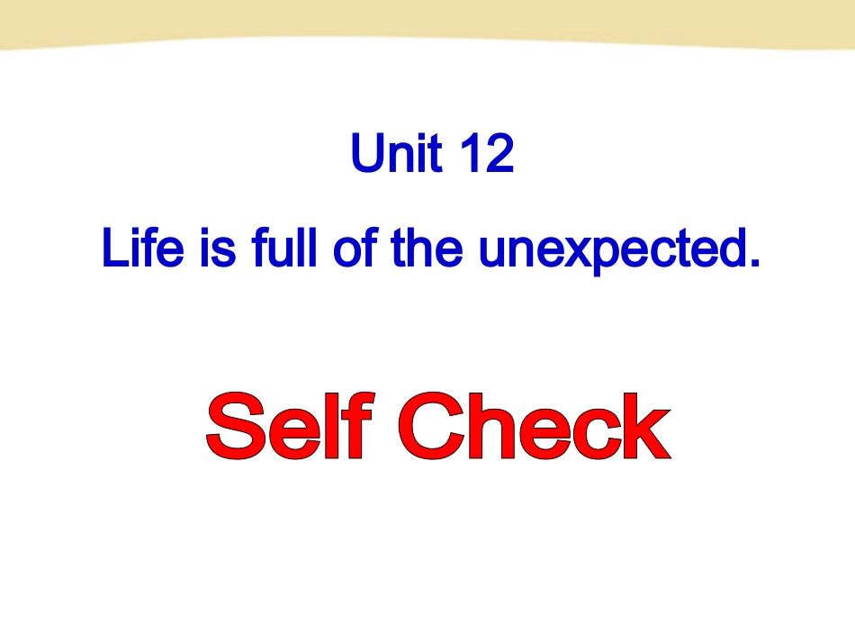 新版人教版九年级英语Unit12SelfCheck_第2页