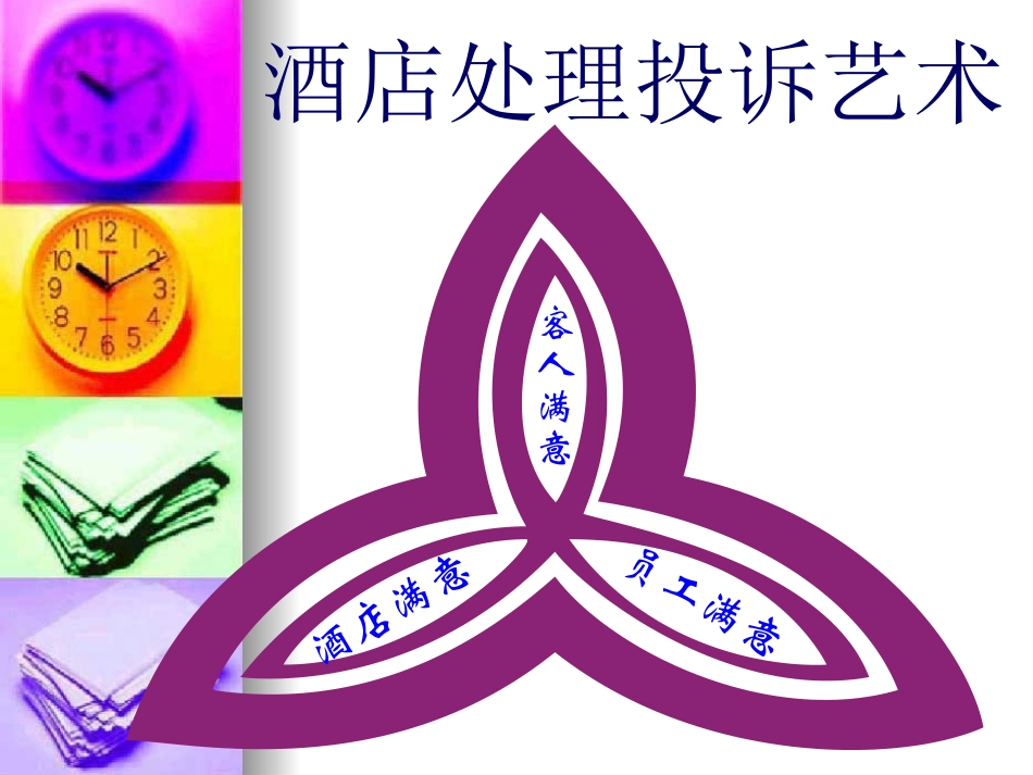 酒店处理投诉艺术_第1页