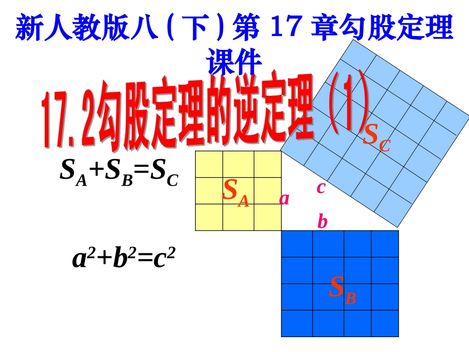 勾股定理的逆定理精品_第1页