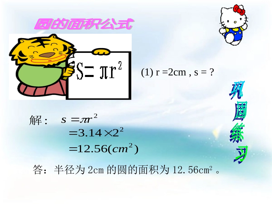 圆的面积第2课_第3页