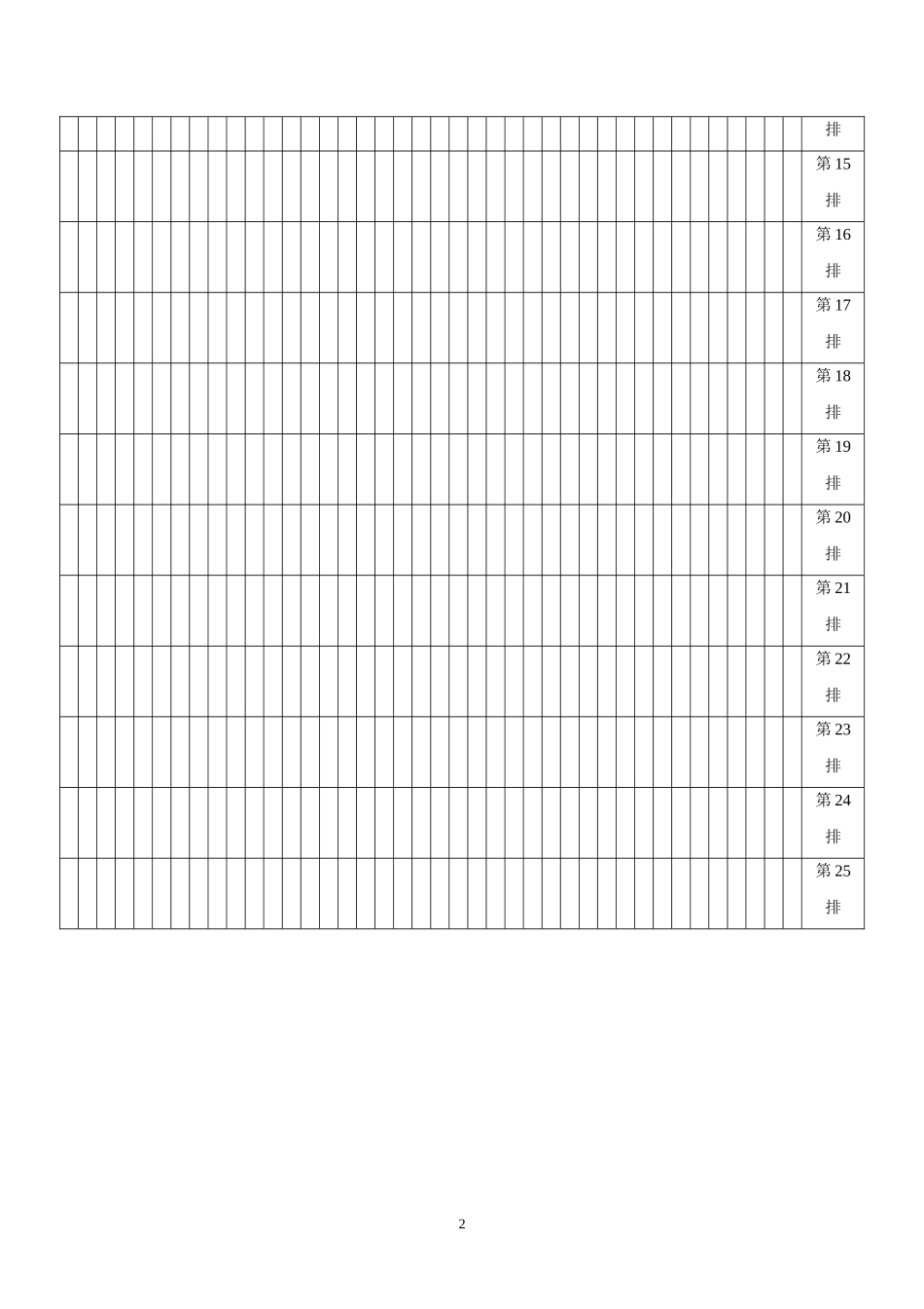 首届中国脑力锦标赛数据记忆快速数字记忆(答卷)_第2页
