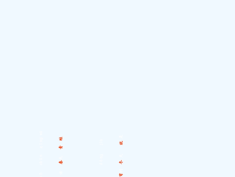 (部编)人教2011课标版一年级上册四季.ppt_第2页