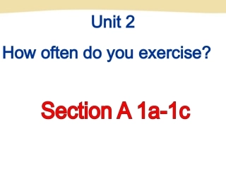 新目标英语八年级上Unit-2-Section-A-1a-1c