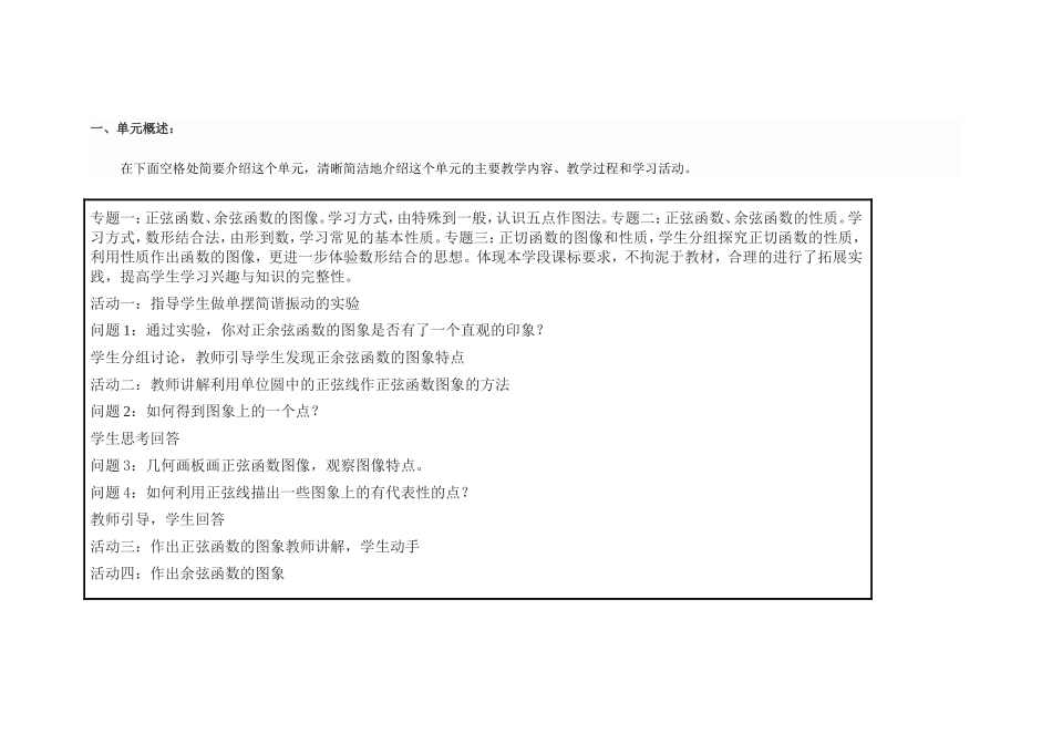 2013年远程培训intel未来教育项目数学模块五作业三角函数的图像和性质_第2页