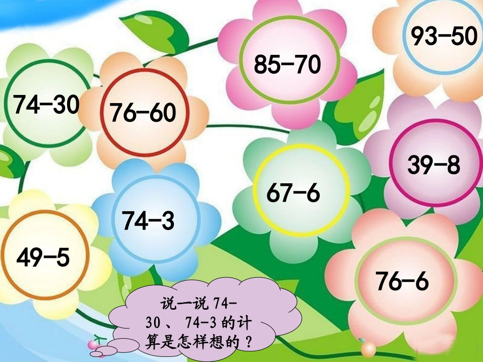 (6)两位数减整十数、一位数(不退位)练习_第2页