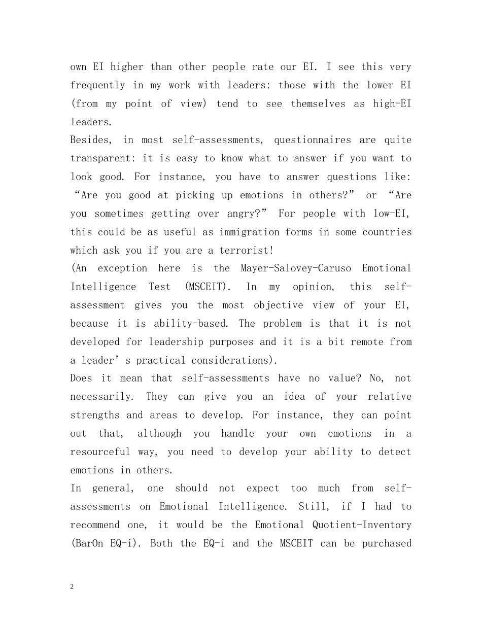 如何准确地自我评价 _第2页