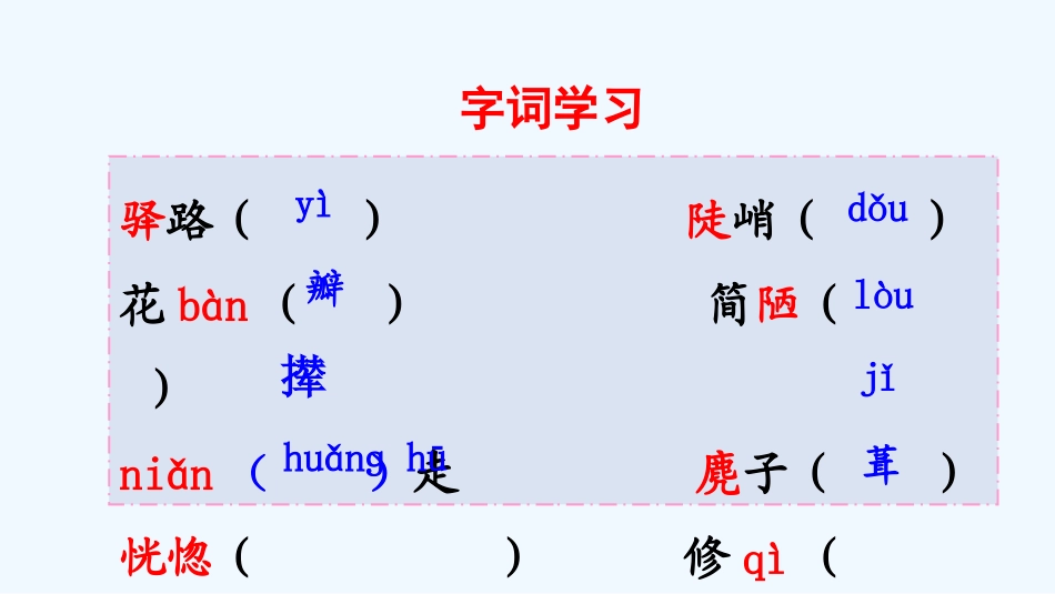 (部编)初中语文人教2011课标版七年级下册《驿路梨花》PPT_第1页