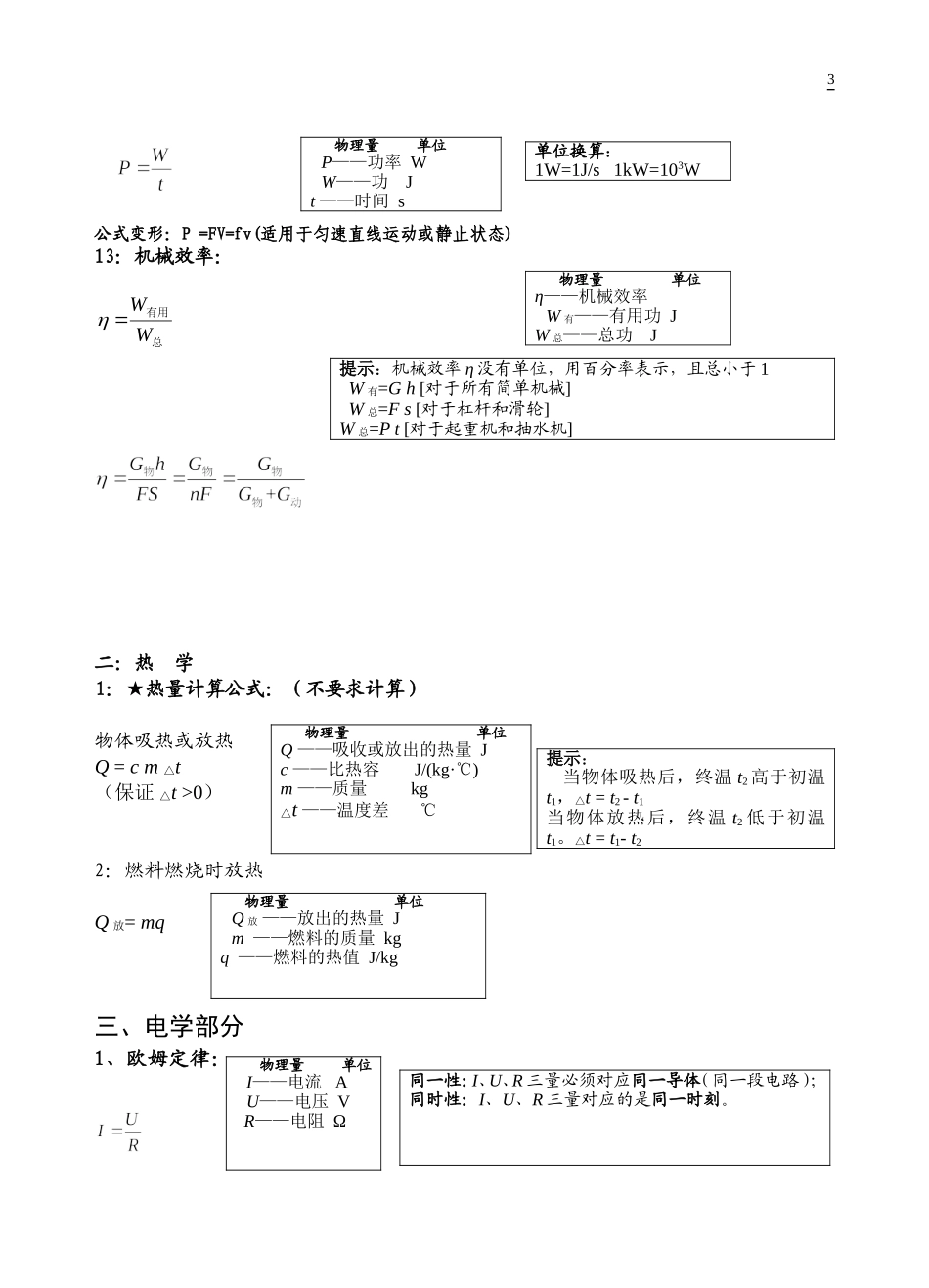 2013年-初-三-中-考-物-理-公-式(详-细)_第3页