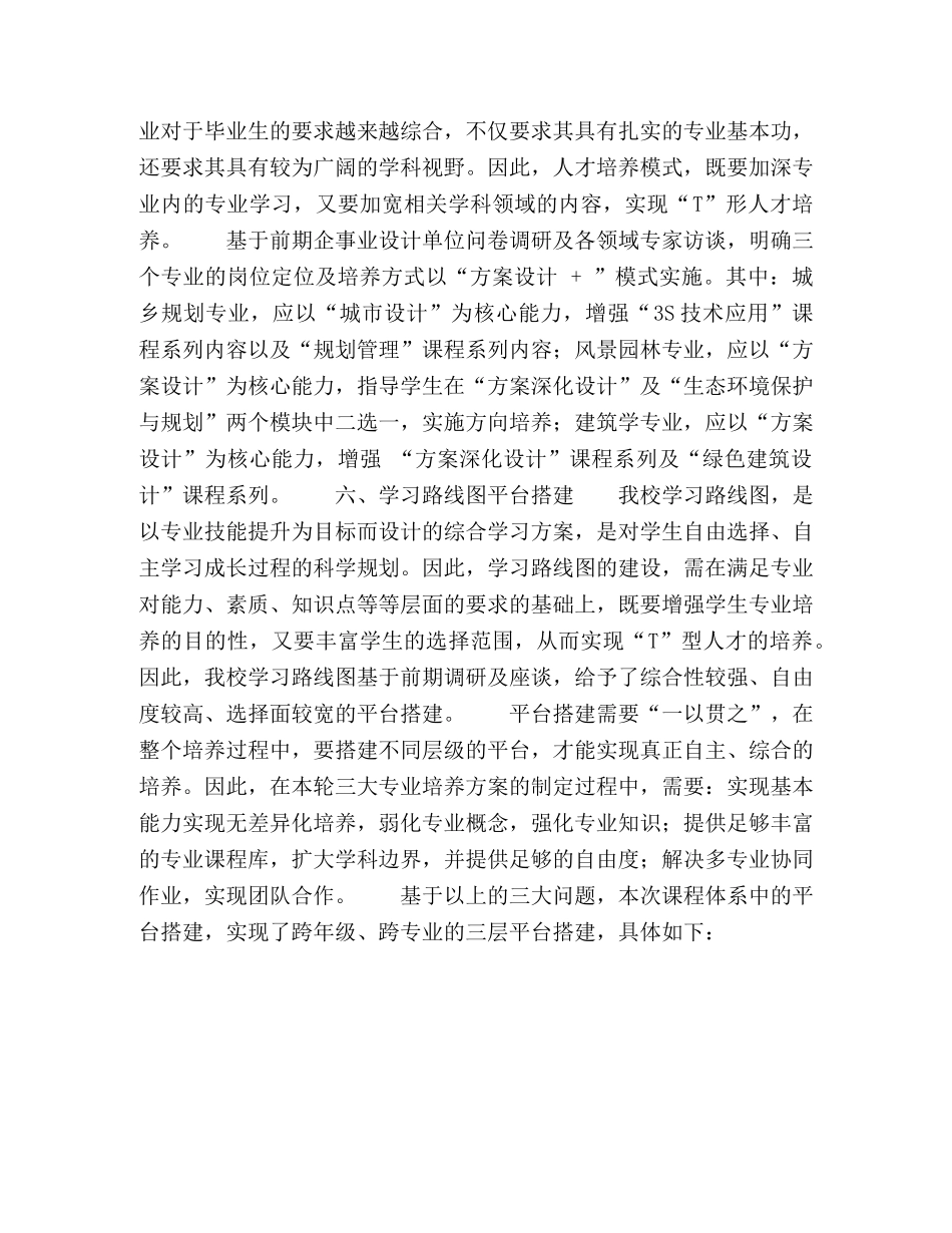 人居环境类专业学习路线图建设研究 _第3页