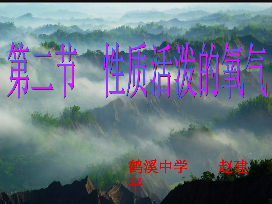 性质活泼的氧气 (2)_第1页