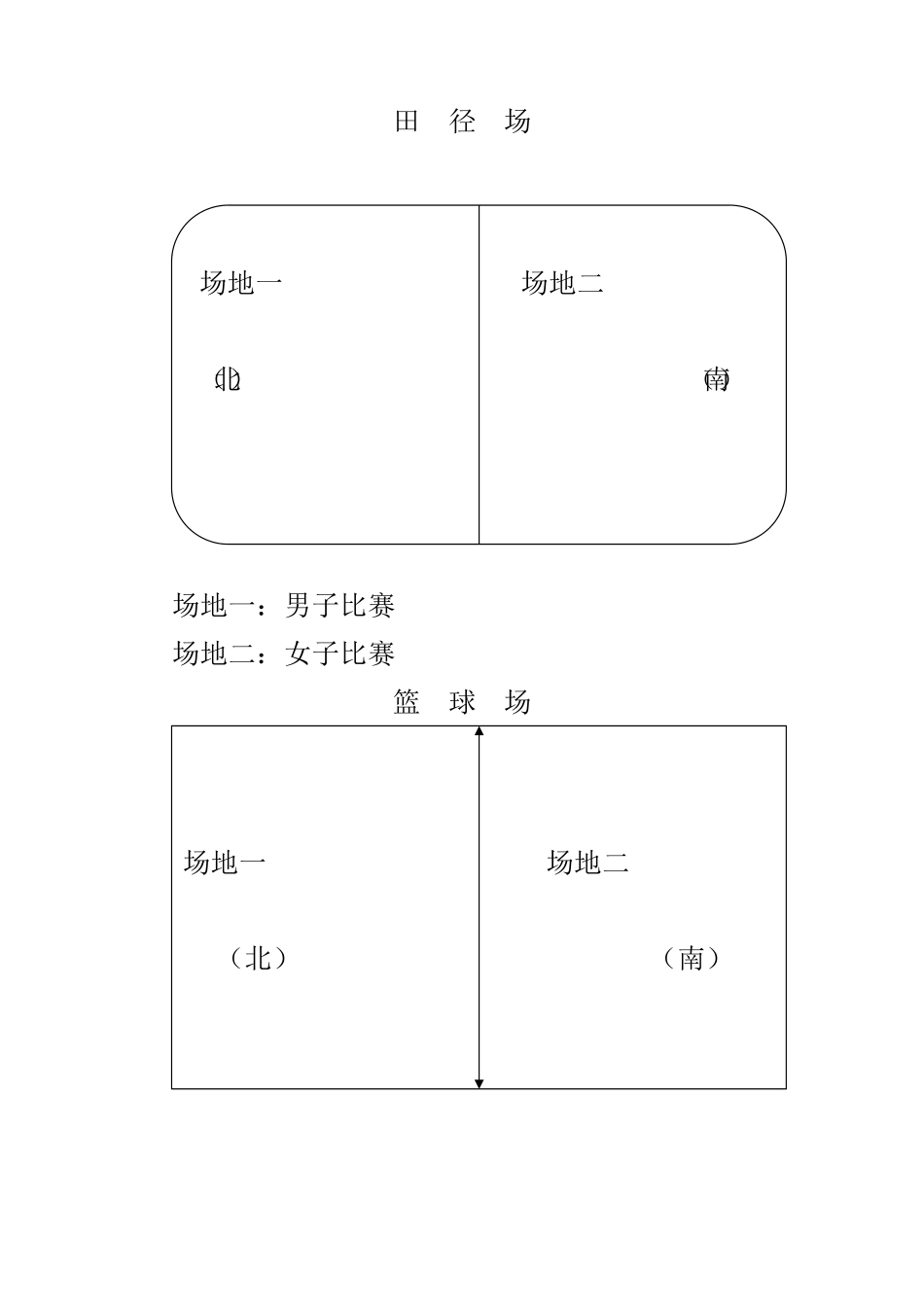 山前学校2015首届足球联赛场地说明_第1页