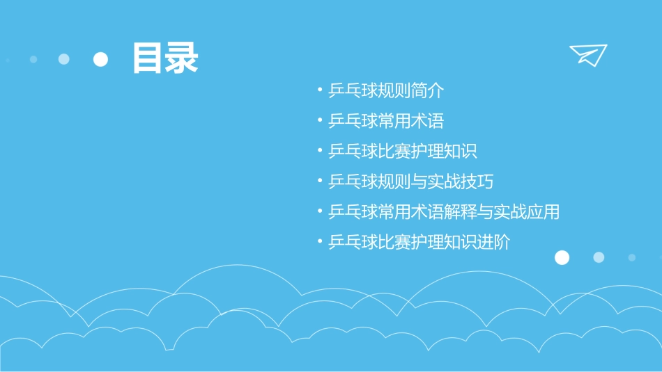 乒乓球规则与方法乒乓球常用术语护理课件_第2页