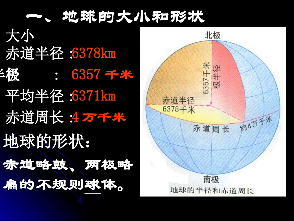 修改：_地球和地图1(地球基础知识)第1课时_第3页