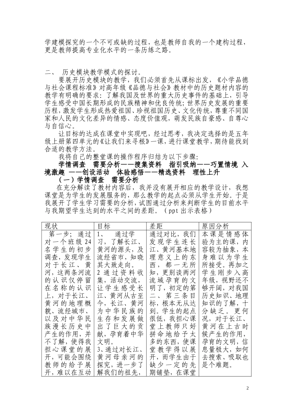 开展专题模块的探究感悟_第2页