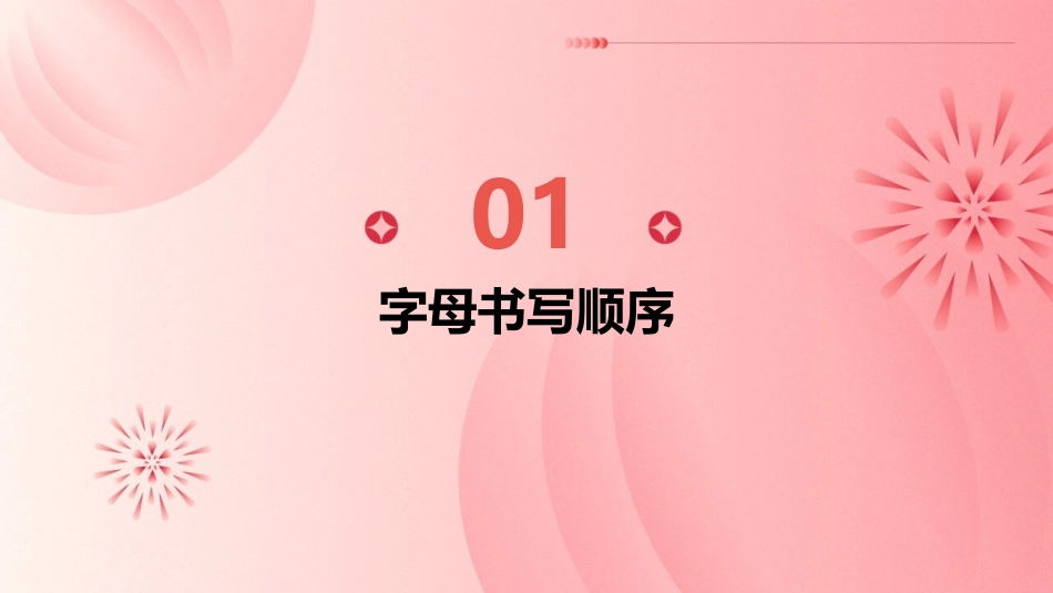 五年级字母书写顺序字母歌字母发音课件_第3页