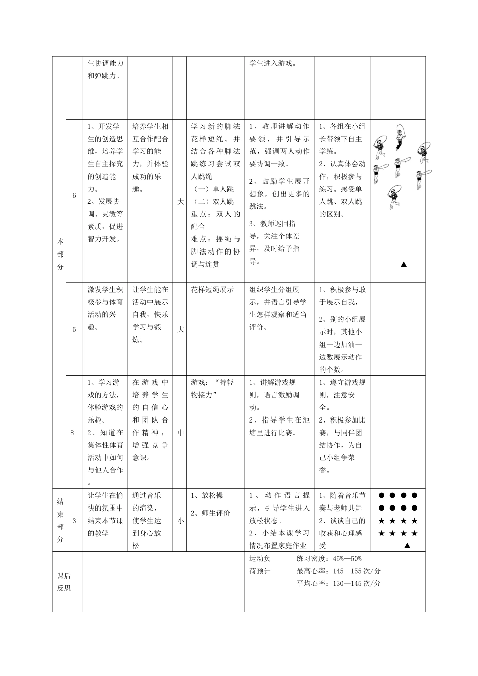二年课时体育教案_第2页
