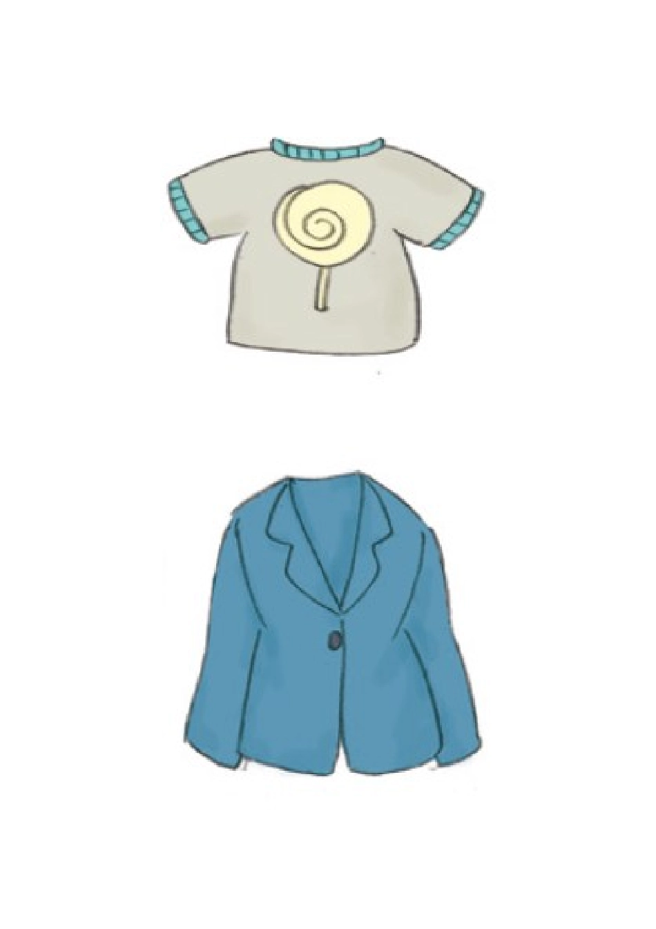 人教2011版小学数学三年级衣服卡片纸_第1页