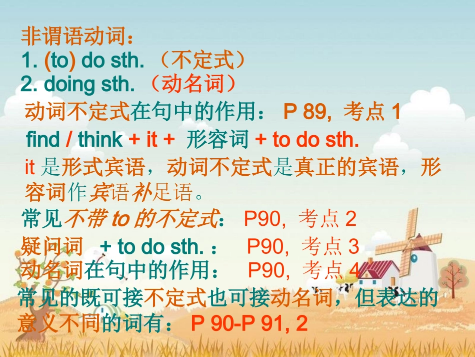 复习十非谓语动词_第2页