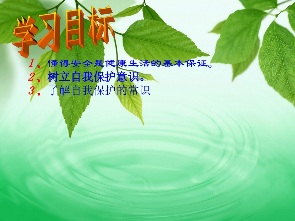 学会安全自护_第2页