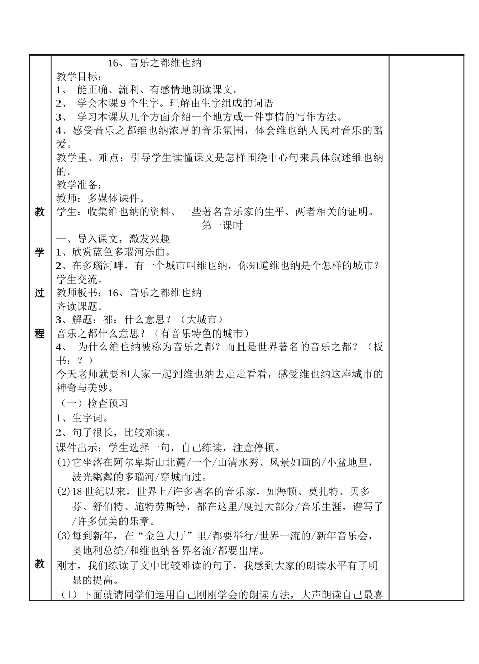 音乐之都维也纳2011、3_第1页