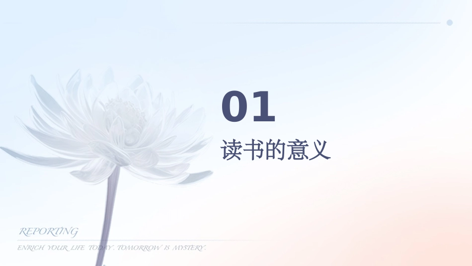 读书与人生主题班会通用课件_第3页