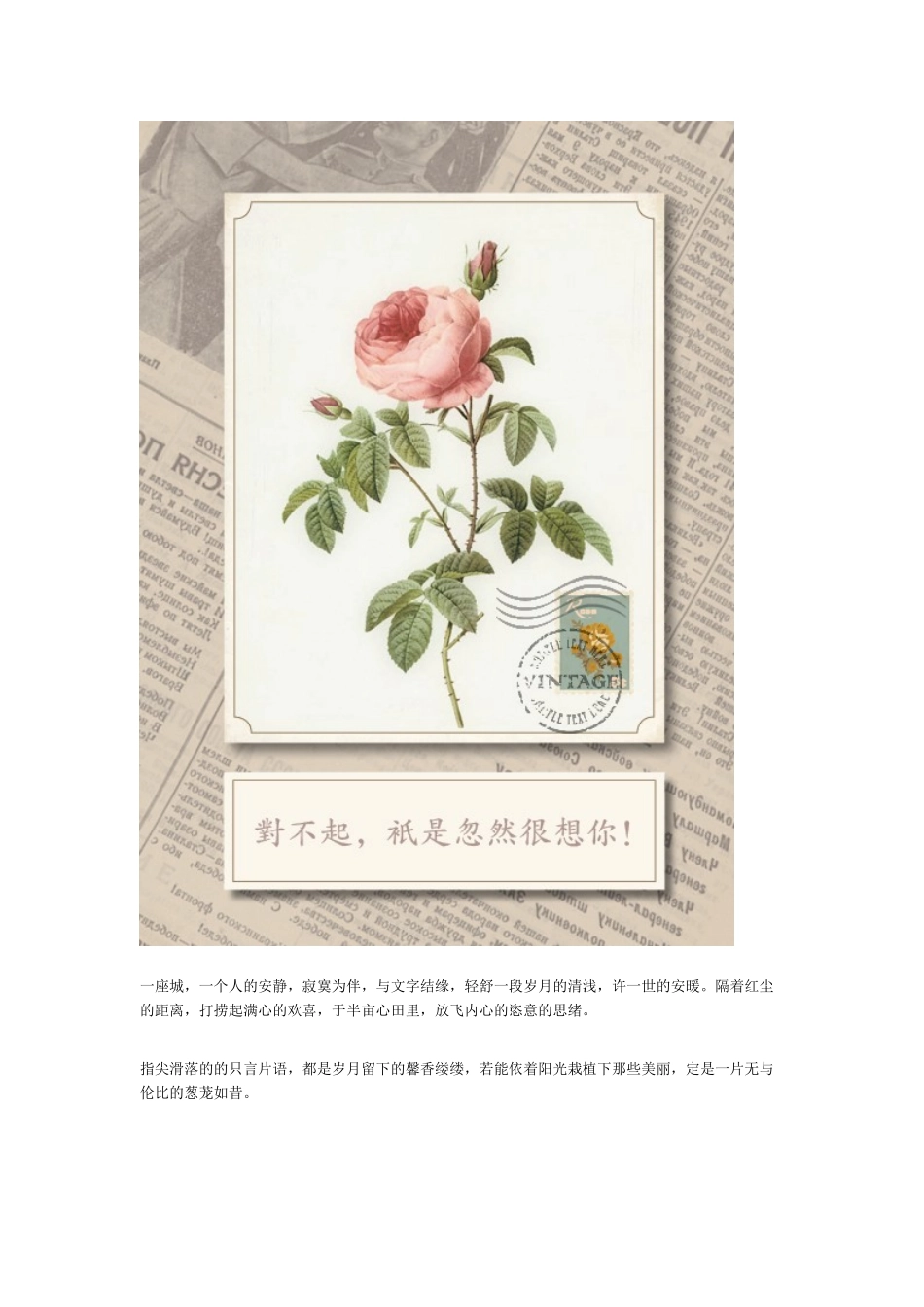 做一朵凡花，优雅独芳华_第3页