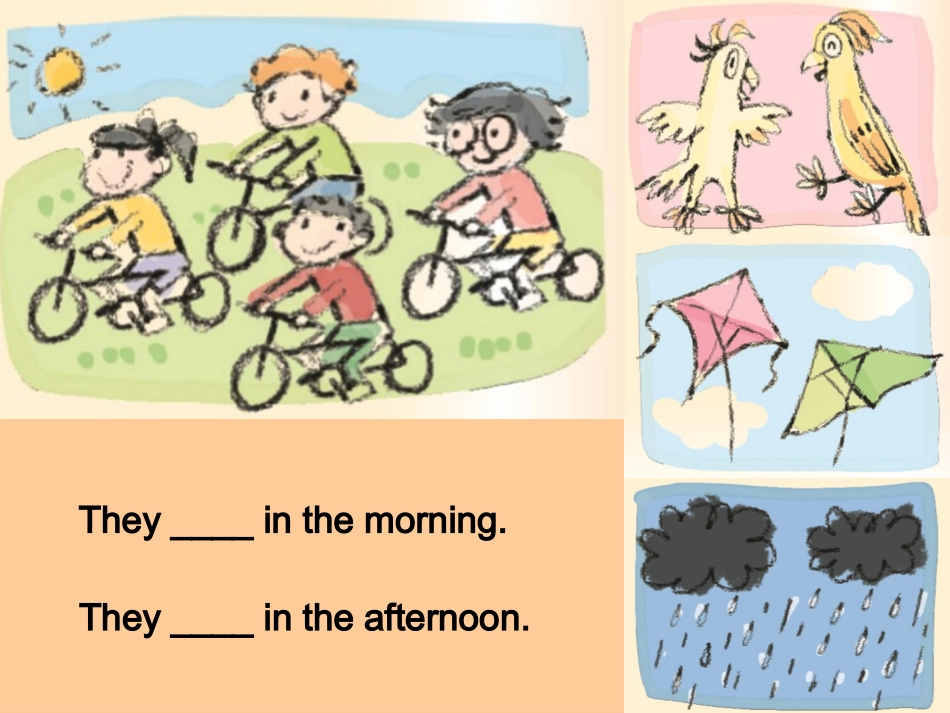 六上U2Whataday!第三课时_第2页