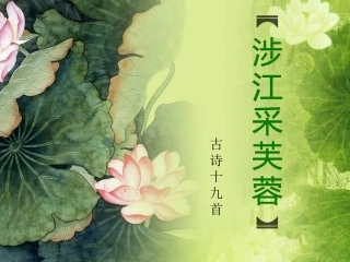 涉江采芙蓉 (2)