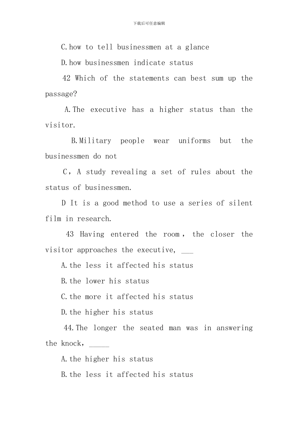 英语阅读原文及翻译五篇_第3页