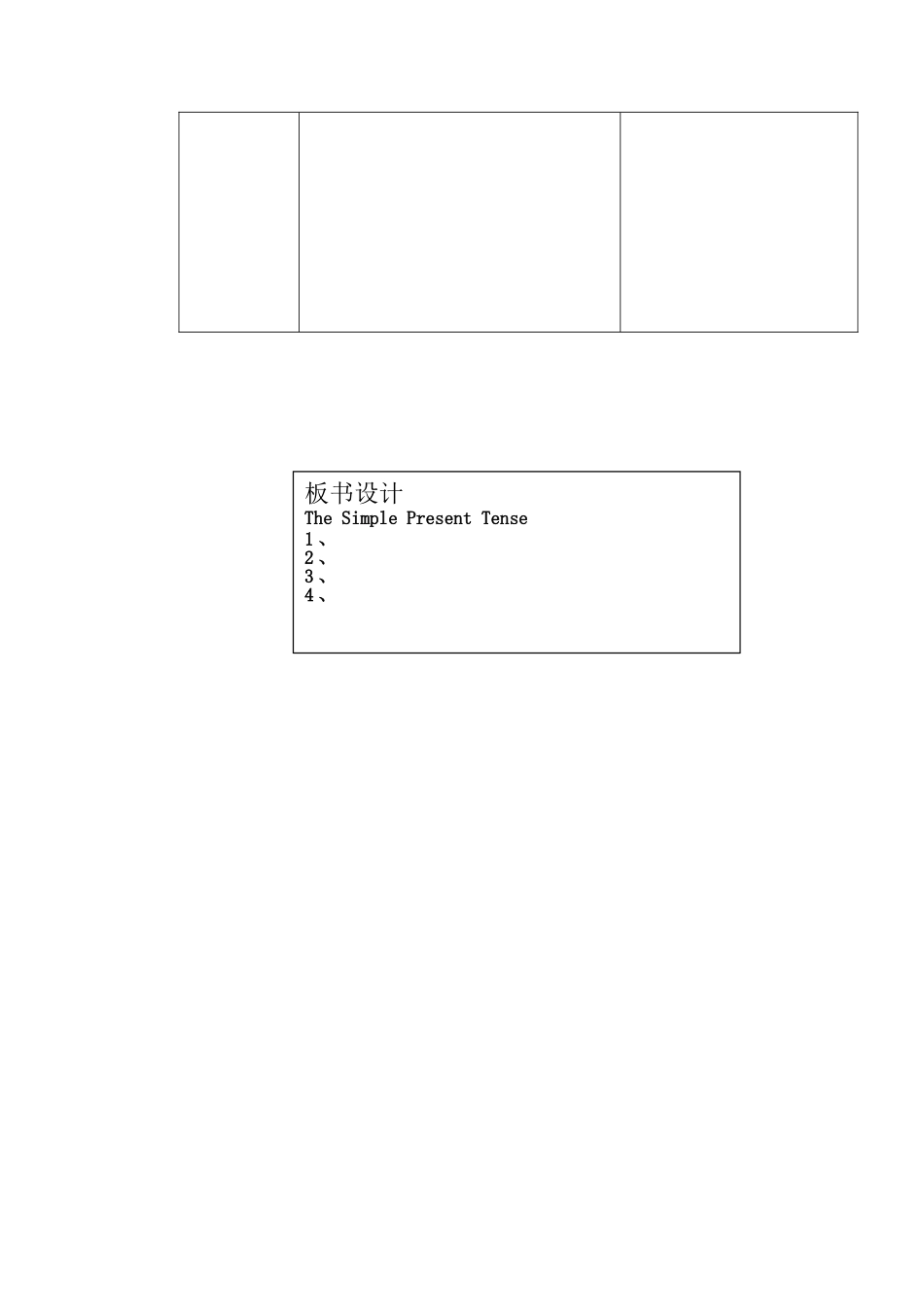 一般现在时态复习课教案_第3页