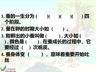 (苏教版)四年级科学下册课件_我们来抽丝_1