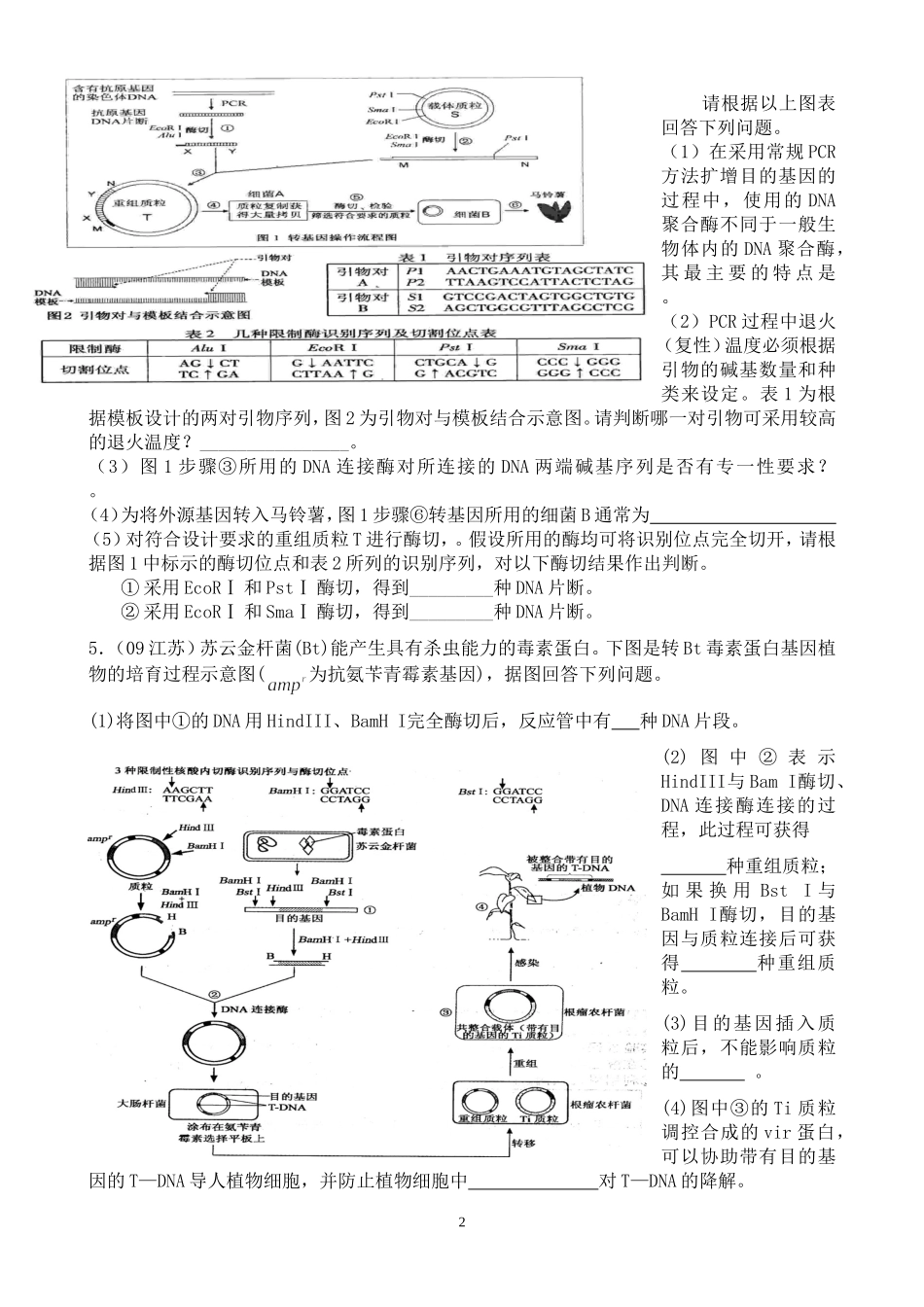 基因工程习题_第2页
