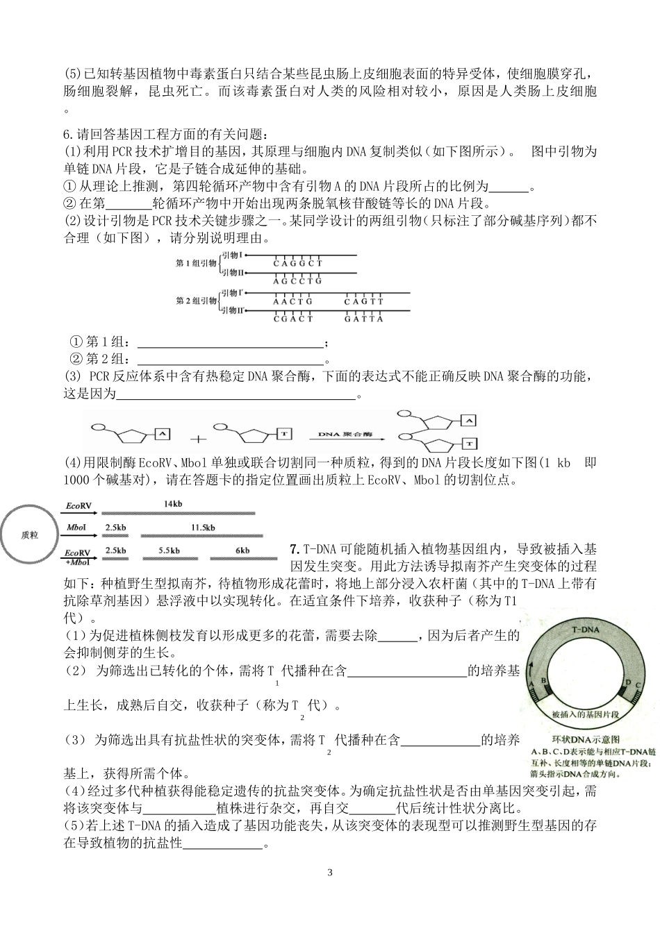 基因工程习题_第3页