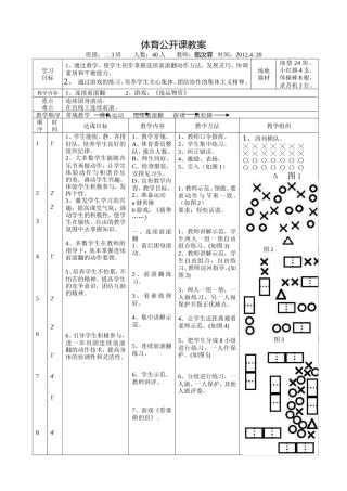 体育公开课教案201204