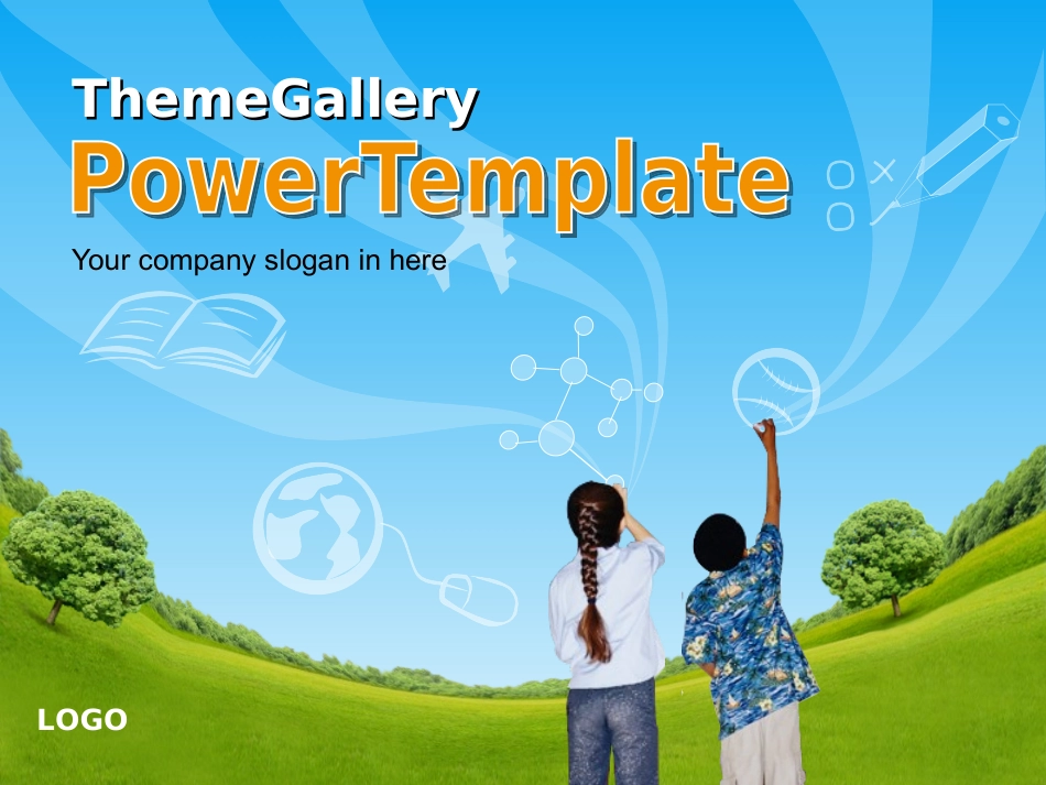 儿童教育模板下载_第1页