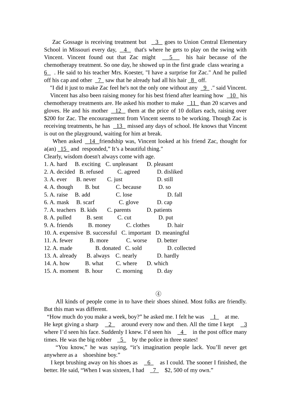 完形填空专练2_第3页