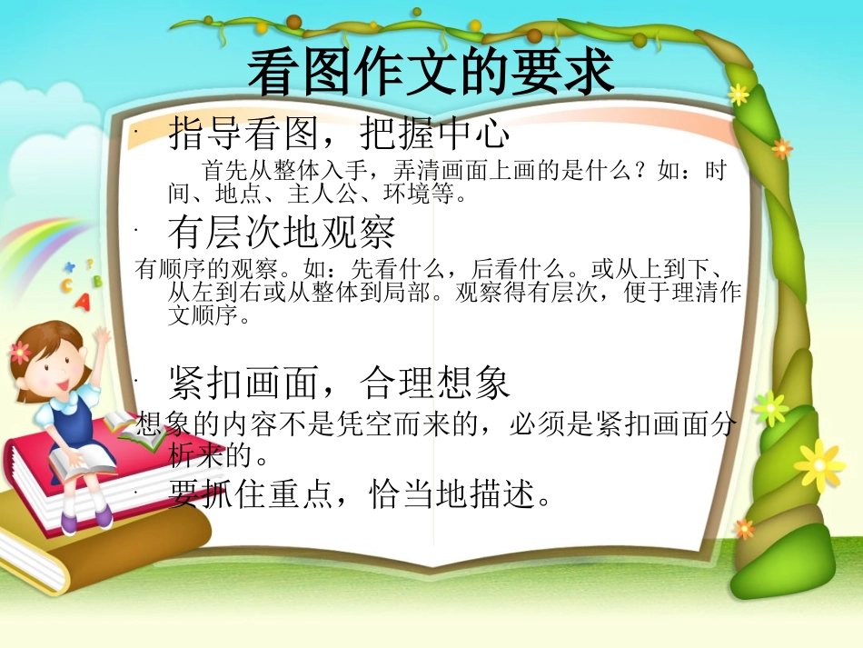 小学三年级看图作文_第3页