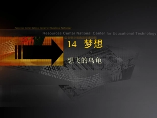 《想飞的乌龟》课堂演示课件