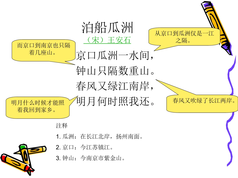 人教版小学语文五年级上册5古诗三首课件_第2页