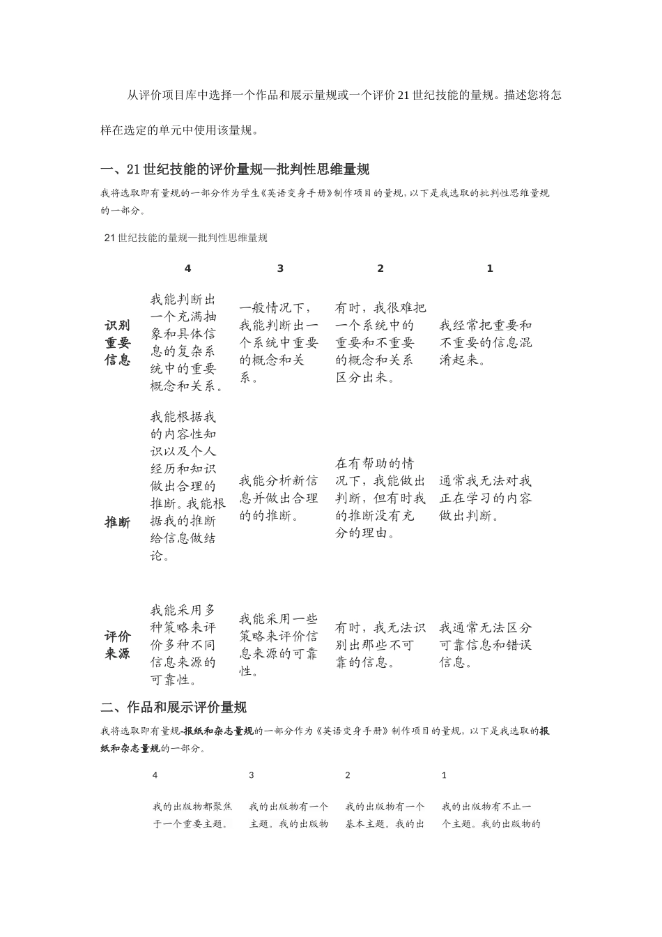2013年远程培训intel未来教育项目英语模块三作业My-New-teachers_第3页