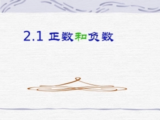 正数和负数-(4)