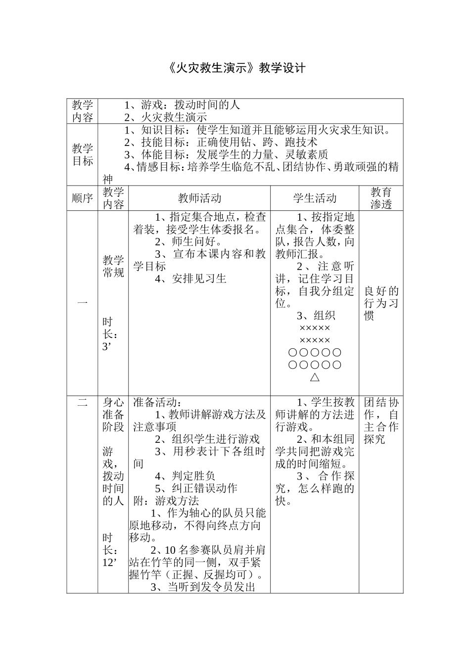 火灾救生演示_第1页