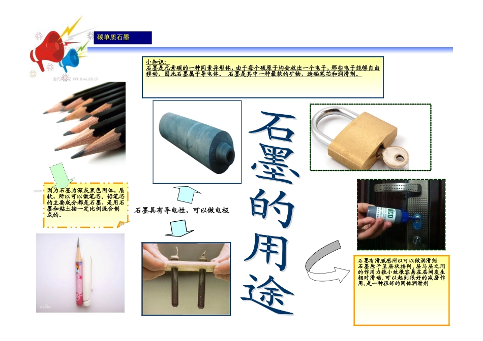 石墨手抄报——学生作品_第1页