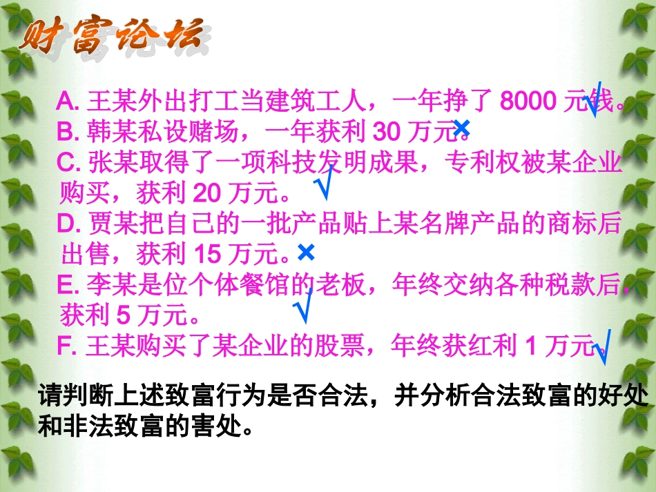 第六课财富中的法与德_第2页