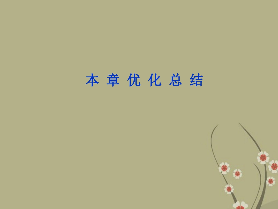 【优化方案】2013年高中地理-第三章-本章优化总结精品课件-中图版选修4_第1页
