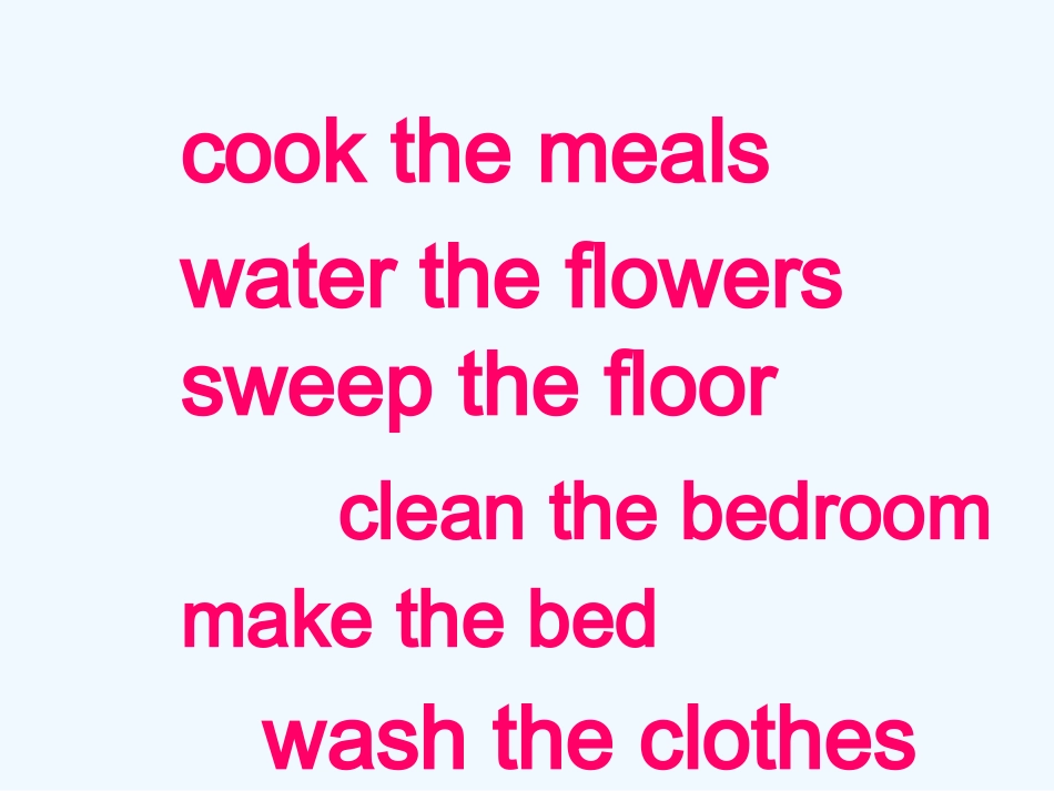 五年级英语下册4--6单元复习_第3页