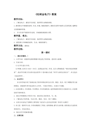 《松树金龟子》教学设计5